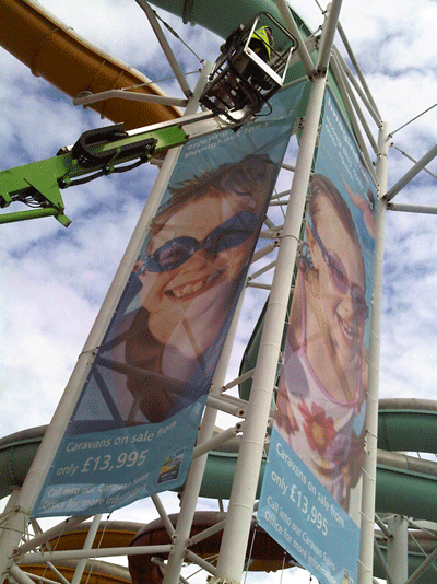 Mesh Banners - PVC Mesh is a lightweight fabric material that's easy to handle yet ultra strong in order to withstand the harshest weather conditions.